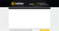 Desktop Screenshot of luminous-usa.com